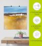 Artland Poster Zomers veld als artprint op linnen muursticker of poster in verschillende maten - Thumbnail 5