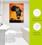 Artland Print op glas Afrika het zwarte continent - Thumbnail 6