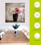 Artland Print op glas Amaryllis vintage I in verschillende maten - Thumbnail 6