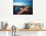 Artland Print op glas Berlijn Cityscape s avonds - Thumbnail 3