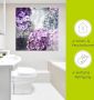 Artland Print op glas Blauw en grijs hortensia - Thumbnail 6