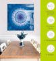 Artland Print op glas Bloem van het leven 2 in verschillende maten - Thumbnail 6