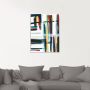 Artland Print op glas Boekenkast I in verschillende maten - Thumbnail 2