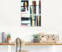 Artland Print op glas Boekenkast I in verschillende maten - Thumbnail 3