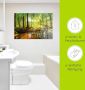 Artland Print op glas Bos met beek in verschillende maten - Thumbnail 5