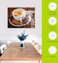 Artland Print op glas Cappuccino koffie in verschillende maten - Thumbnail 5