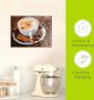 Artland Print op glas Cappuccino koffie in verschillende maten - Thumbnail 3