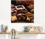 Artland Print op glas Chocolade met ingrediënten - Thumbnail 3