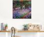 Artland Print op glas De tuin van de kunstenaar bij Giverny - Thumbnail 2