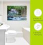 Artland Print op glas Diep bos waterval in verschillende maten - Thumbnail 3