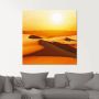 Artland Print op glas Duinen in verschillende maten - Thumbnail 2