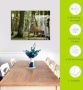 Artland Print op glas Edelhert 4 bos in verschillende maten - Thumbnail 4