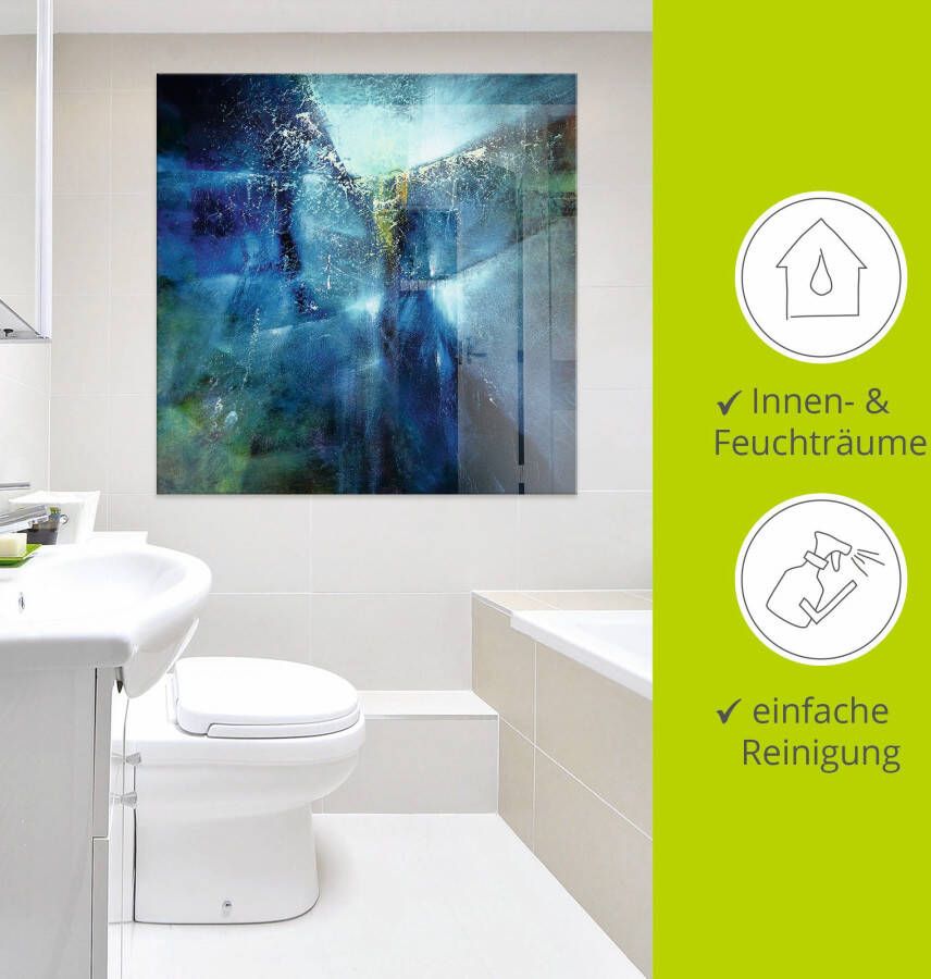 Artland Print op glas En ik droomde dat ik vloog