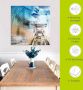 Artland Print op glas Essen skyline abstracte collage II - Thumbnail 5