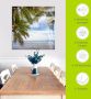 Artland Print op glas Florida Keys de zee in verschillende maten - Thumbnail 6