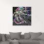 Artland Print op glas Fractaal spel met noten - Thumbnail 2