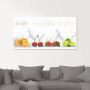 Artland Print op glas Fruitig verfrissend gezond vruchtenmix - Thumbnail 2