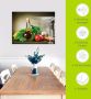 Artland Print op glas Gezonde groente en specerijen - Thumbnail 5