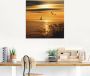 Artland Print op glas Gouden zee-impressies in verschillende maten - Thumbnail 2