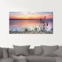 Artland Print op glas Het meer in de kleuren van de wolken - Thumbnail 2