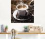 Artland Print op glas Hete koffie hete koffie - Thumbnail 3