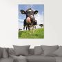 Artland Print op glas Holstein-koe met enorme tong - Thumbnail 2
