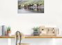 Artland Print op glas IJslandse paarden XIV in verschillende maten - Thumbnail 2