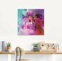 Artland Print op glas Ik schilder mijn eigen realiteit - Thumbnail 2