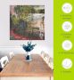 Artland Print op glas Japanse brug in de tuin van Giverney - Thumbnail 5