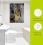 Artland Print op glas Jonge vrouw in verschillende maten - Thumbnail 6