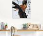 Artland Print op glas Kat in boom in verschillende maten - Thumbnail 3