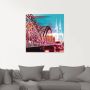 Artland Print op glas Keulen Skyline abstracte collage 13 - Thumbnail 3