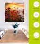 Artland Print op glas Klaprozen in het avondlicht - Thumbnail 5
