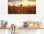 Artland Print op glas Klaprozen in verschillende maten - Thumbnail 2