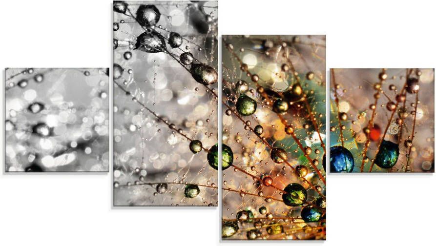Artland Print op glas Kleurrijke natuur in verschillende maten