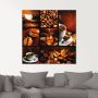 Artland Print op glas Koffie collage in verschillende maten - Thumbnail 3