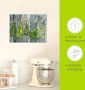 Artland Print op glas Kruiden met hout-look - Thumbnail 5