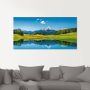 Artland Print op glas Landschap in de Alpen in verschillende maten - Thumbnail 2