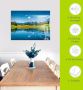 Artland Print op glas Landschap in de Alpen in verschillende maten - Thumbnail 4