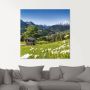 Artland Print op glas Landschap in de Beierse Alpen - Thumbnail 3