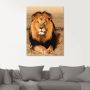 Artland Print op glas Leeuw - Thumbnail 2