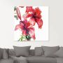 Artland Print op glas Lelies in verschillende maten - Thumbnail 2