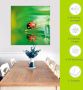 Artland Print op glas Lieveheersbeestje op een blad - Thumbnail 5