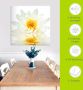 Artland Print op glas Lotusbloem drijft op het water - Thumbnail 5