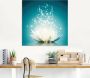 Artland Print op glas Magie van de lotusbloem - Thumbnail 3