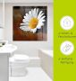 Artland Print op glas Margrieten stilleven in verschillende maten - Thumbnail 5