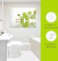 Artland Print op glas Mooie orchidee met groene achtergrond - Thumbnail 5