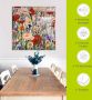 Artland Print op glas Multicolour en natuurlijk - Thumbnail 6