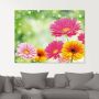 Artland Print op glas Natuurlijke romantiek Gerberas - Thumbnail 3