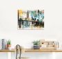 Artland Print op glas New York skyline abstracte collage - Thumbnail 2